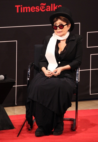 Photo Coverage: Yoko Ono Visits TimesTalks Image