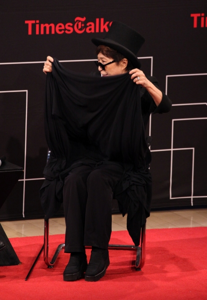 Photo Coverage: Yoko Ono Visits TimesTalks Image