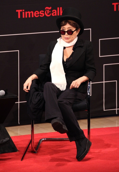 Photo Coverage: Yoko Ono Visits TimesTalks Image