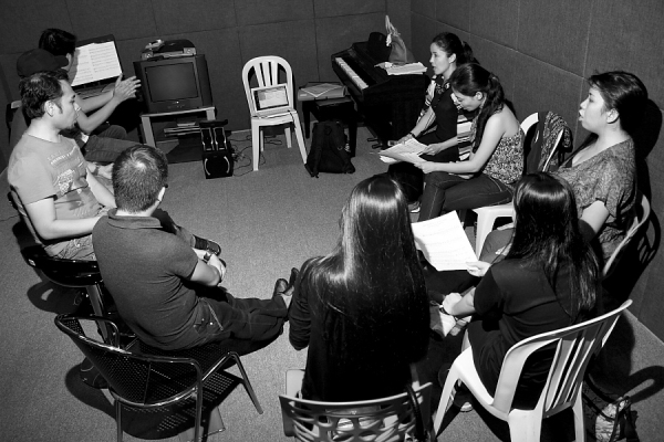 Photo Exclusive: In Rehearsal with the Cast of ANG BAGONG HARANA Image