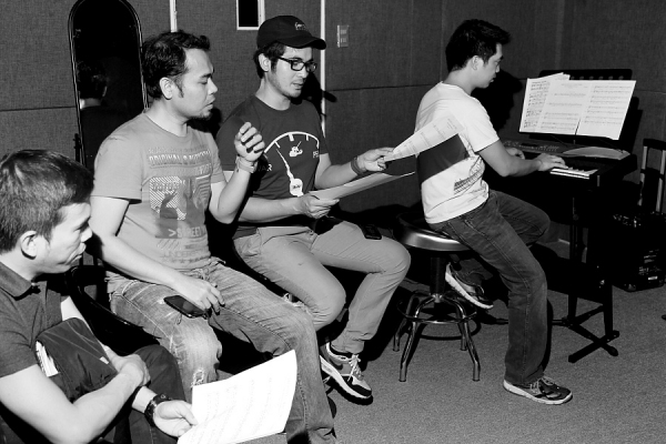 Photo Exclusive: In Rehearsal with the Cast of ANG BAGONG HARANA 