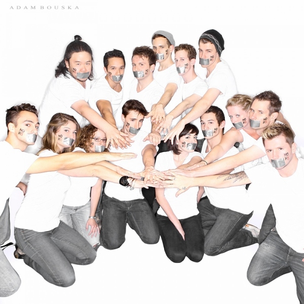 Photo Flash: BARE Cast Supports NOH8 Campaign Image