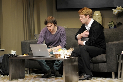 Photo Flash: First Look at Huntington Theatre's NOW OR LATER Image
