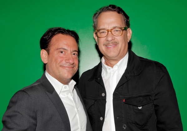 Eugene Pack and Tom Hanks Photo