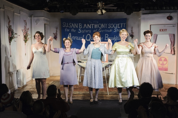 Photo Flash: Inside Opening Night of 5 LESBIANS EATING A QUICHE 