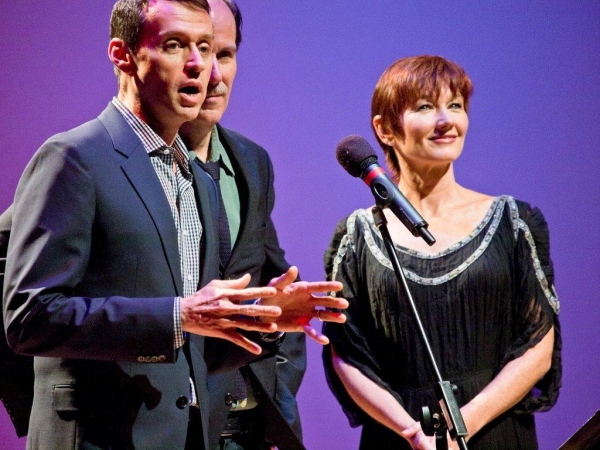 Andrew Lippa, Craig Carnelia, and Lari White Photo