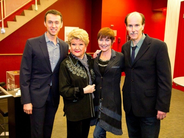 Andrew Lippa, Marilyn Maye, Lari White, and Craig Carnelia Photo