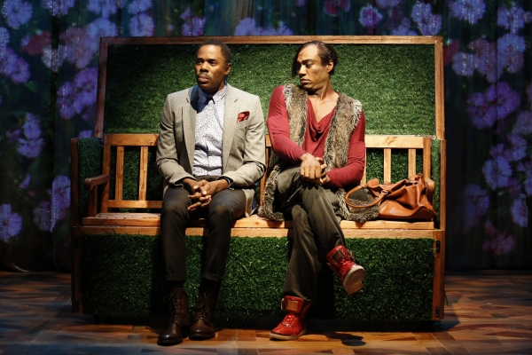 Colman Domingo and Sharon Washington in Wild With Happy, written by Colman Domingo an Photo