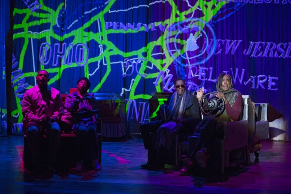 Photo Flash: First Look at Colman Domingo and More in Public Theater's WILD WITH HAPPY Photo Flash: First Look at Colman Domingo and More in Public Theater's WILD WITH HAPPY Image