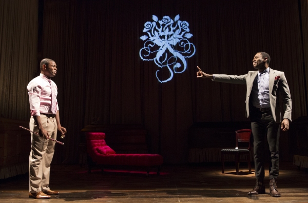Korey Jackson and Colman Domingo in Wild With Happy, written by Colman Domingo and di Photo