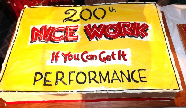 Photo Coverage: NICE WORK IF YOU CAN GET IT Celebrates 200th Performance Image