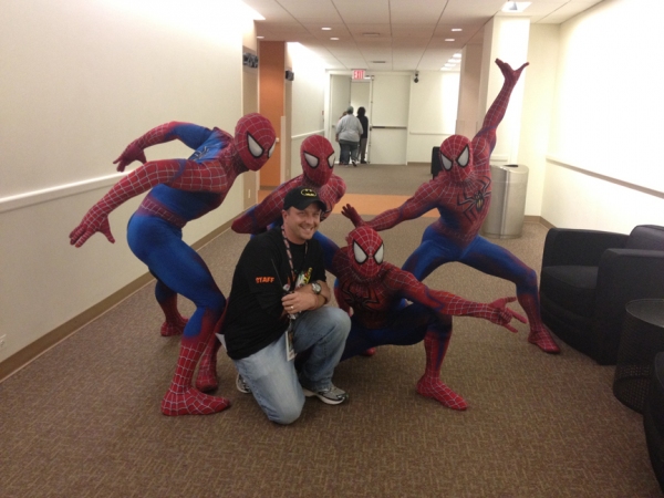 Photo Flash: SPIDER-MAN Cast Visits NYC Comic Con Image