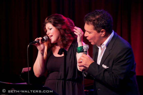 Jane Monheit and Clint Holmes Photo
