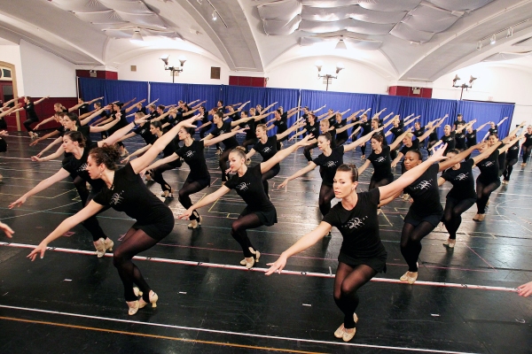Photo Flash: ROCKETTES Rehearse for 2012 Radio City Christmas Spectacular Image