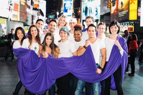 Photo Flash: BARE Cast Wears Purple for Spirit Day! Image