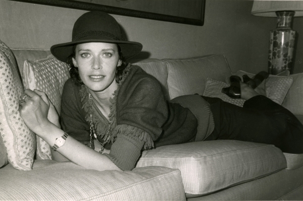Sylvia Kristel at her New York City Hotel on May 5, 1982 Photo