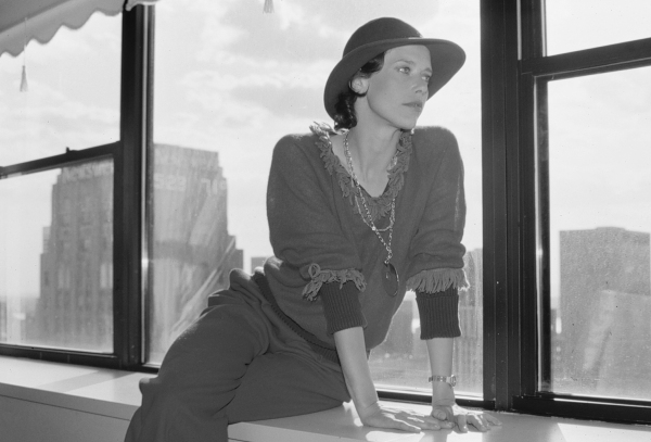 Sylvia Kristel at her New York City Hotel on May 5, 1982 Photo