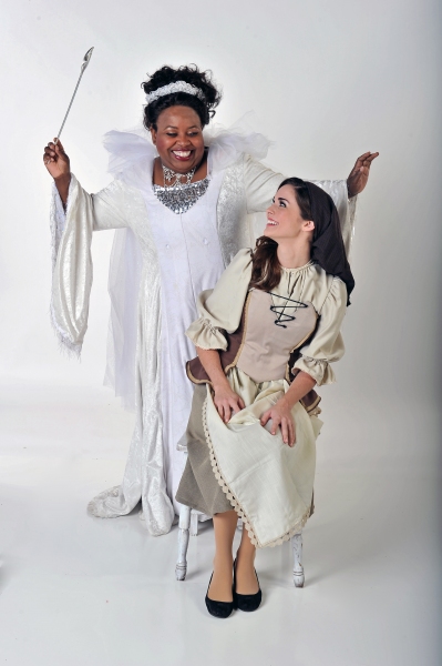 Illeana Kirven (Fairy Godmother) and Samantha Bruce (Cinderella) Photo