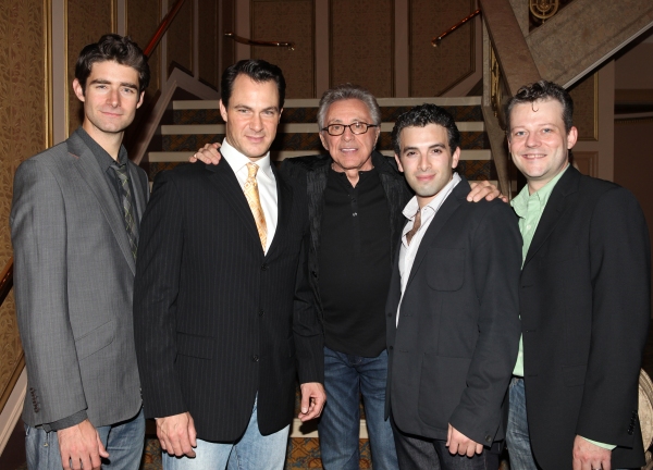 Frankie Valli with 'Jersey Boys' cast: Matt Bogart, Drew Gehling, Jarrod Spector and  Photo