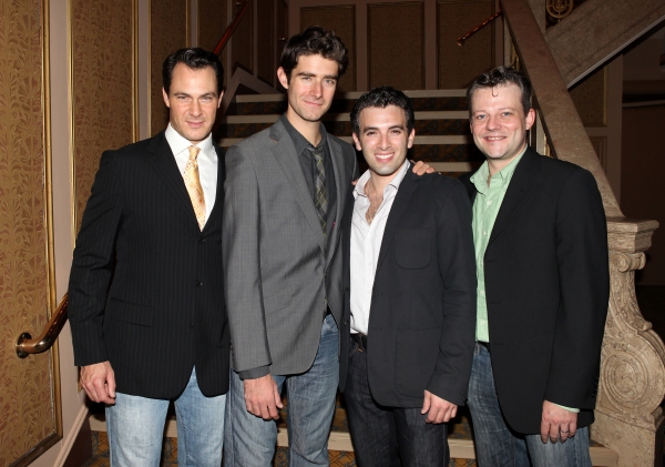 'Jersey Boys' cast: Matt Bogart, Drew Gehling, Jarrod Spector and Jeremy Kushnier Photo