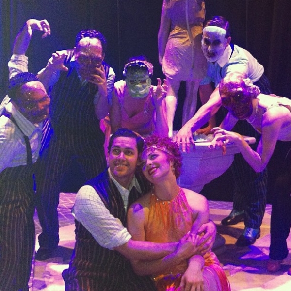 Photo Flash: Saturday Intermission Pics, Oct 20 - SCANDALOUS, KINKY BOOTS, BROADWAY SCARES & More! Image