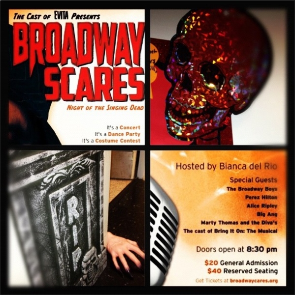 Photo Flash: Saturday Intermission Pics, Oct 20 - SCANDALOUS, KINKY BOOTS, BROADWAY SCARES & More! Image