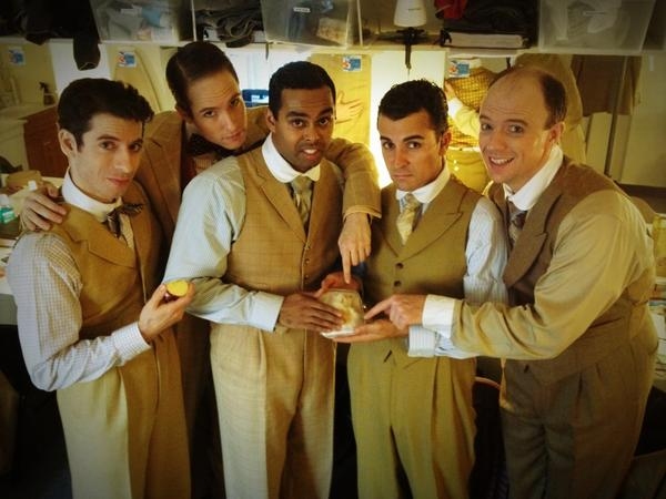 Photo Flash: Saturday Intermission Pics, Oct 20 - SCANDALOUS, KINKY BOOTS, BROADWAY SCARES & More! Image