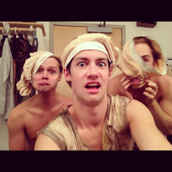 Photo Flash: Saturday Intermission Pics, Oct 20 - Part 2 - EVITA 'SkeleTONES', BOOK OF MORMON Playdates & More! Image