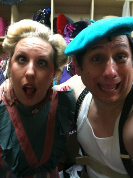 Photo Flash: Saturday Intermission Pics, Oct 20 - Part 2 - EVITA 'SkeleTONES', BOOK OF MORMON Playdates & More! Image
