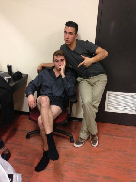 Photo Flash: Saturday Intermission Pics, Oct 20 - Part 2 - EVITA 'SkeleTONES', BOOK OF MORMON Playdates & More! Image
