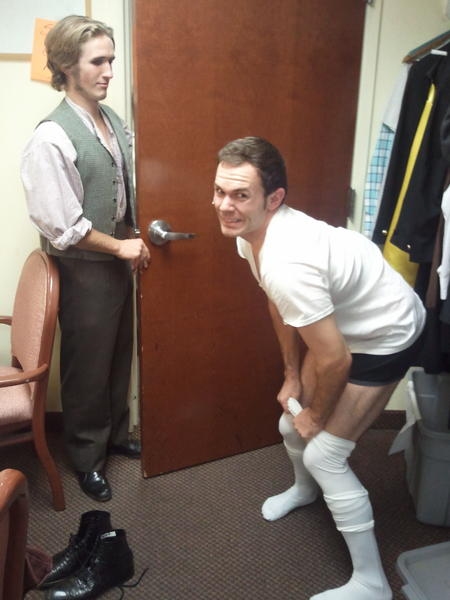 Photo Flash: Saturday Intermission Pics, Oct 20 - Part 2 - EVITA 'SkeleTONES', BOOK OF MORMON Playdates & More! Image