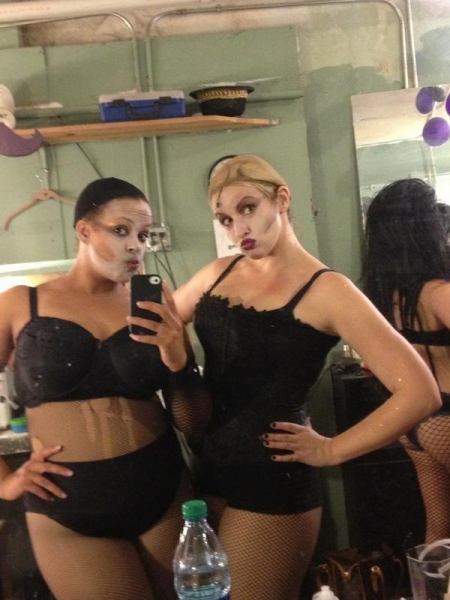 Photo Flash: Saturday Intermission Pics, Oct 20 - Part 2 - EVITA 'SkeleTONES', BOOK OF MORMON Playdates & More! Image