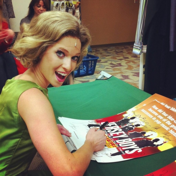 Photo Flash: Saturday Intermission Pics, Oct 20 - Part 2 - EVITA 'SkeleTONES', BOOK OF MORMON Playdates & More! Image
