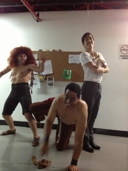 Photo Flash: Saturday Intermission Pics, Oct 20 - Part 2 - EVITA 'SkeleTONES', BOOK OF MORMON Playdates & More! Image