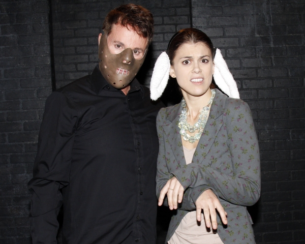 Photo Flash: PRETTY LITTLE LIARS' Lindsey Shaw Visits SILENCE! THE MUSICAL Image