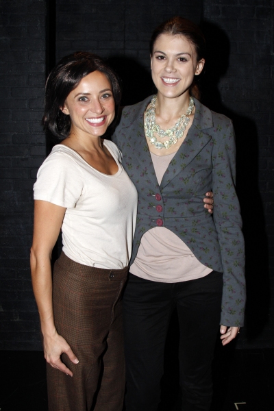 Photo Flash: PRETTY LITTLE LIARS' Lindsey Shaw Visits SILENCE! THE MUSICAL Image