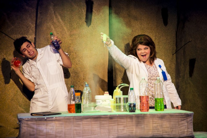 Photo Flash: First Look at Marissa Rosen, Larry Daggett and More in BEDBUGS!!! at the ATA Chernuchin Theatre Image