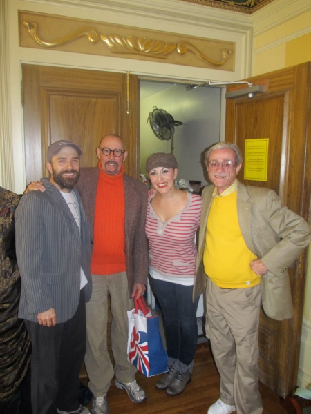 Photo Flash: James McDonald, Robert Gerlach and Willard Beckham Meet the Cast of Goodspeed's SOMETHING'S AFOOT Image