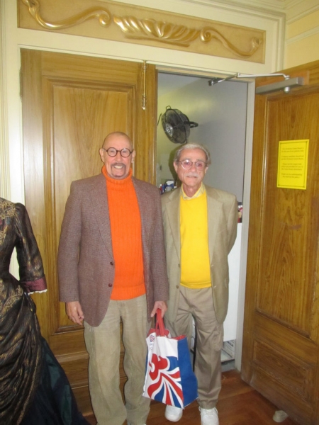 Photo Flash: James McDonald, Robert Gerlach and Willard Beckham Meet the Cast of Goodspeed's SOMETHING'S AFOOT Image