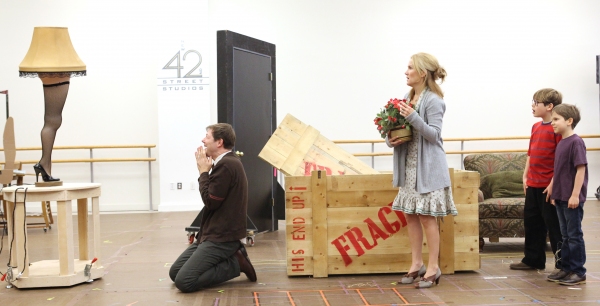 Photo Coverage: A CHRISTMAS STORY Cast Gives Press Preview! Image