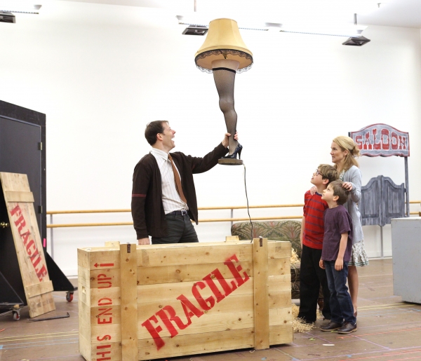 Photo Coverage: A CHRISTMAS STORY Cast Gives Press Preview! Image