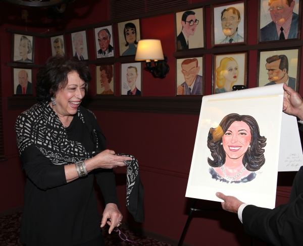 Photo Coverage: Manhattan Theatre Club Artistic Director Lynne Meadow Receives Sardi's Caricature Image