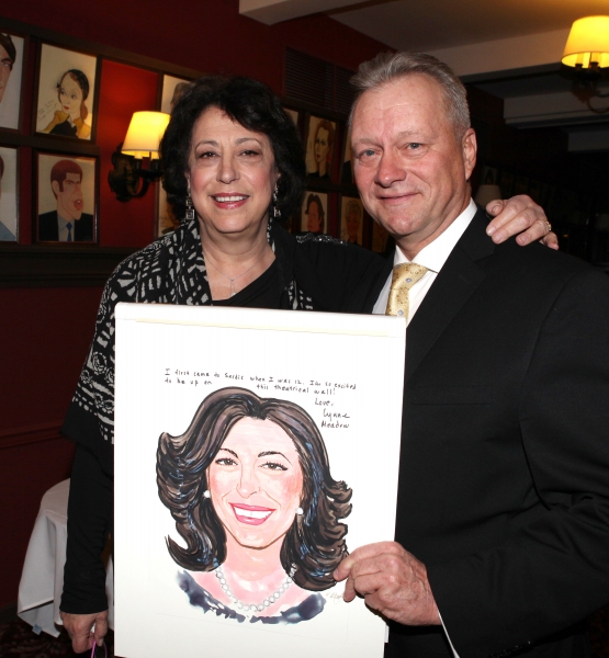 Photo Coverage: Manhattan Theatre Club Artistic Director Lynne Meadow Receives Sardi's Caricature Image