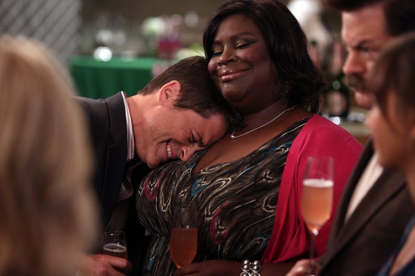 Rob Lowe, Retta Photo