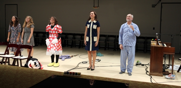 Curtain Call: Merritt Janson, Lisa Joyce, Rob Campbell, Christina Rouner & Michael Ru Photo