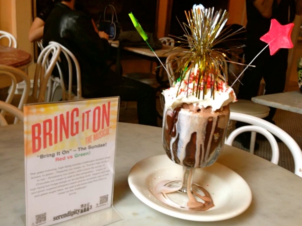 Photo Flash: BRING IT ON Cast Celebrates Serendipity Sundae! Image