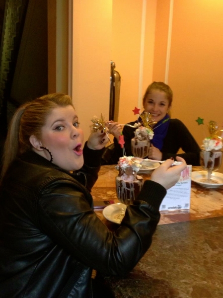Photo Flash: BRING IT ON Cast Celebrates Serendipity Sundae! Image