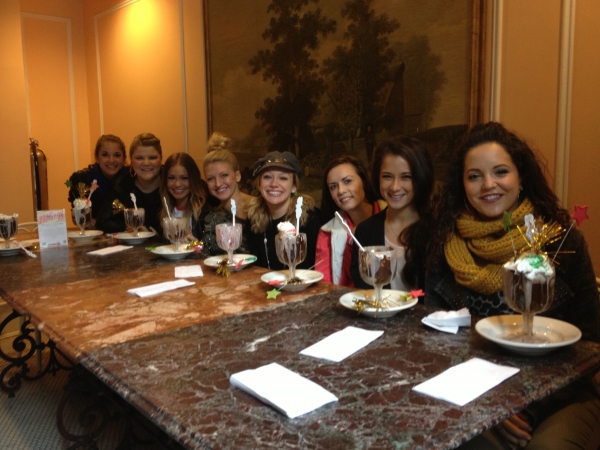 Photo Flash: BRING IT ON Cast Celebrates Serendipity Sundae! Image