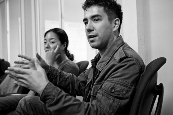 Photo Flash: Sneak Peek at Rehearsals for Crowded Fire Theater's THE HUNDRED FLOWERS PROJECT Image