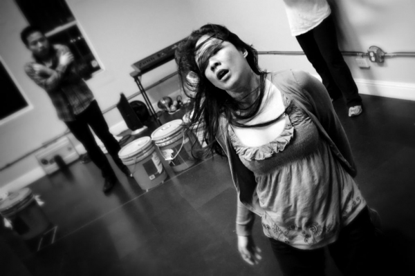 Photo Flash: Sneak Peek at Rehearsals for Crowded Fire Theater's THE HUNDRED FLOWERS PROJECT 